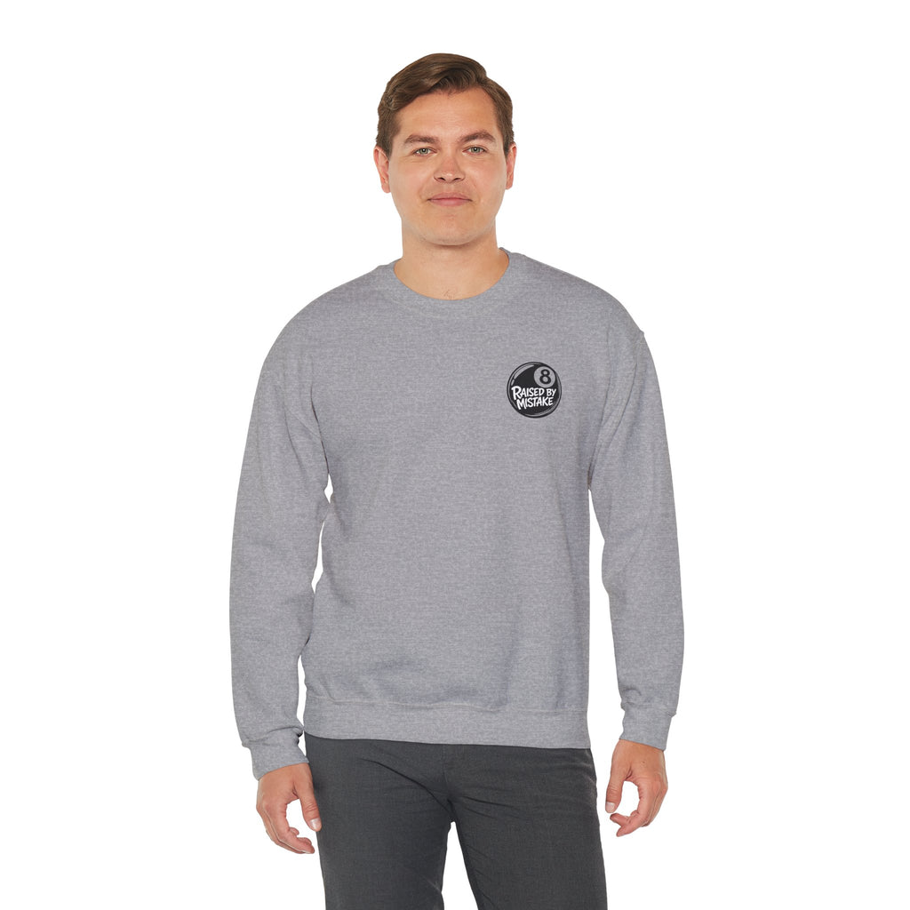 Raised By Mistake 8-Ball Crewneck Sweatshirt