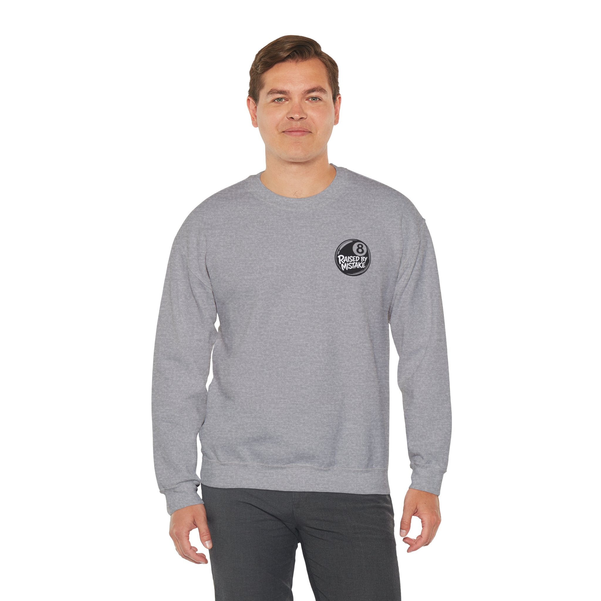 Raised By Mistake 8-Ball Crewneck Sweatshirt