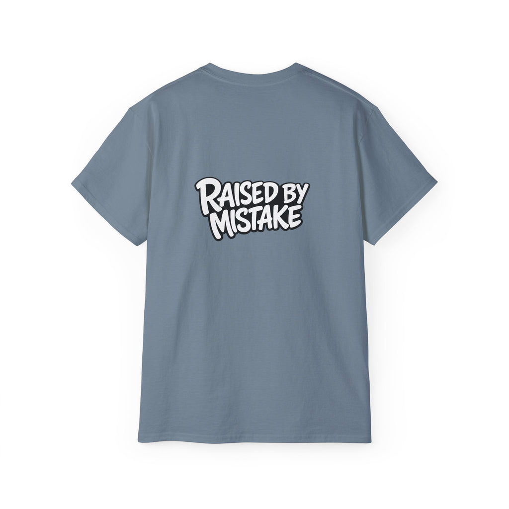 Show Me Your Busch Sunset Tee — 'Raised By Mistake' Graphic T-Shirt