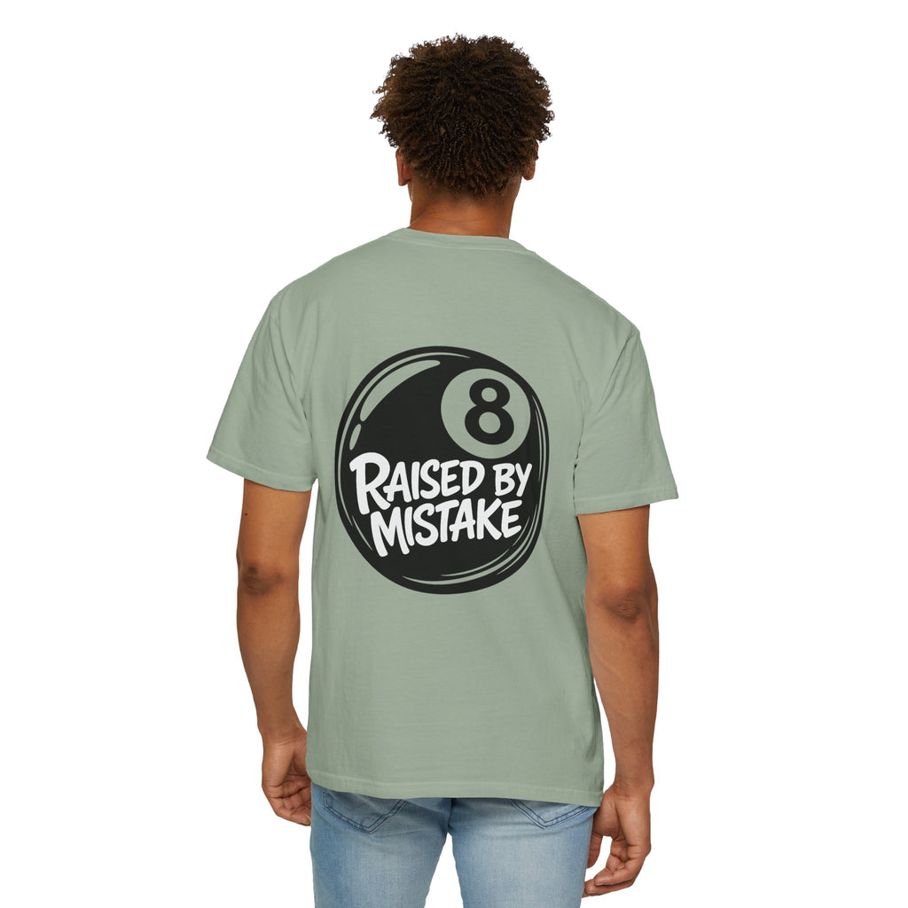 Future Ex T-Shirt — "Raised by Mistake" 8-Ball Graphic Tee