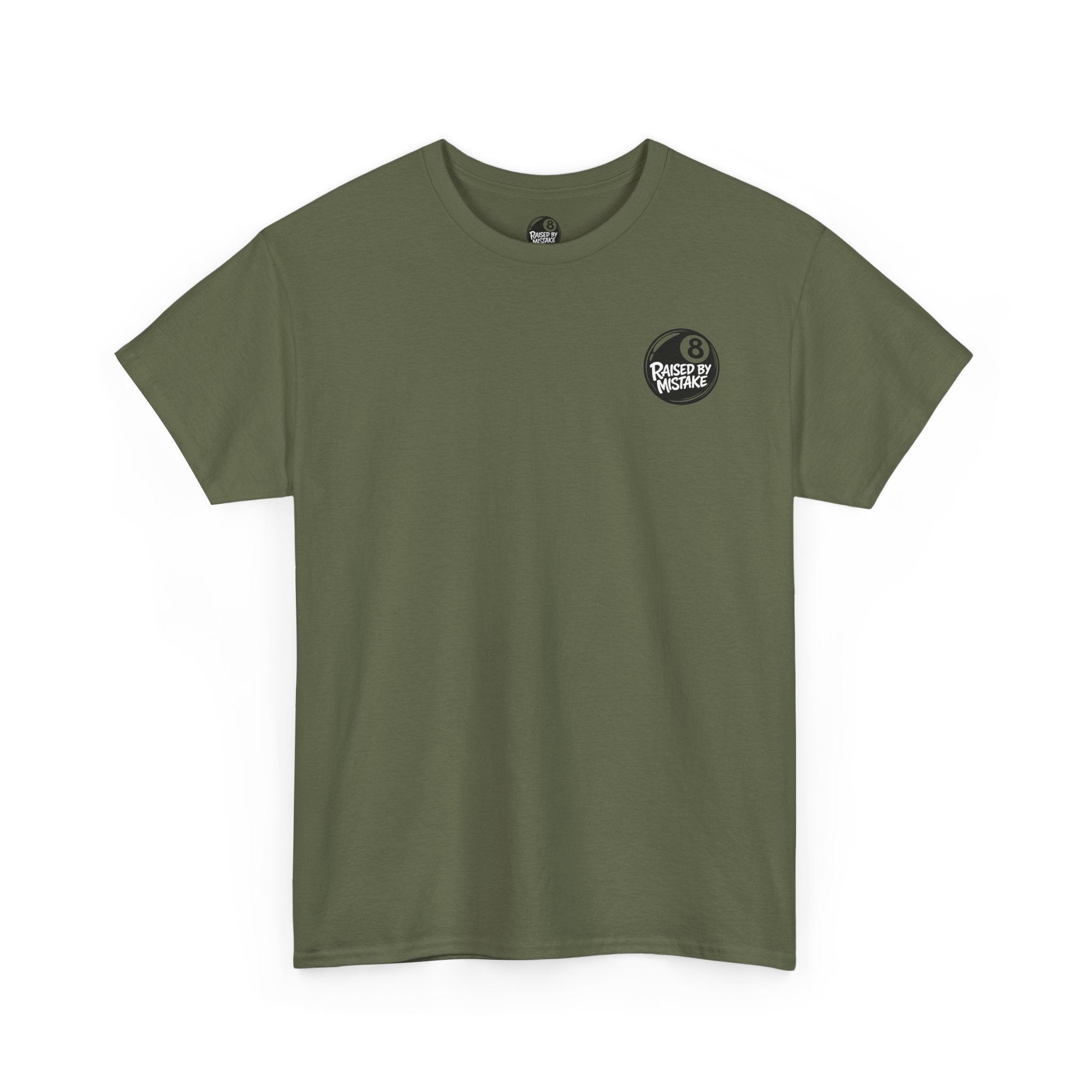 Graphic Tee — “My Blood Type Is Coors Light” Beer Can Back Print