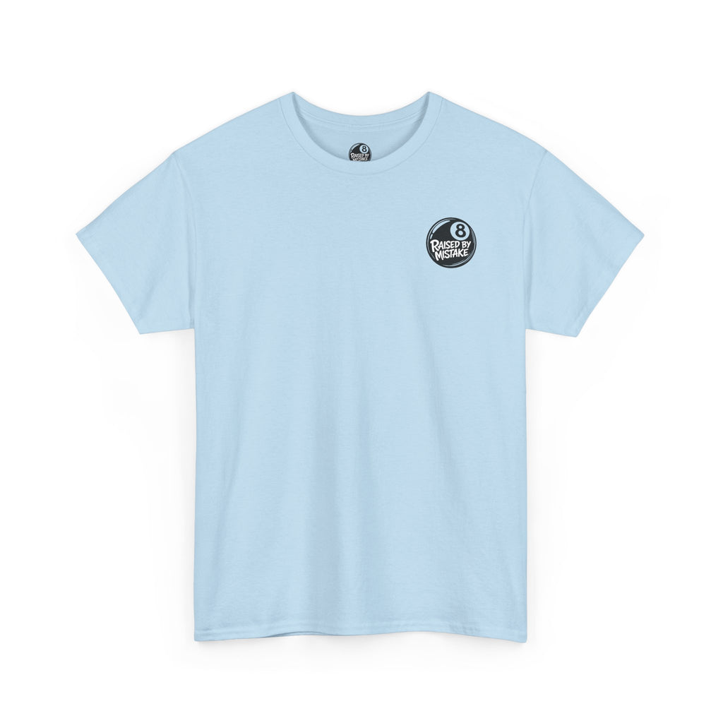 Graphic Tee — “My Blood Type Is Coors Light” Beer Can Back Print