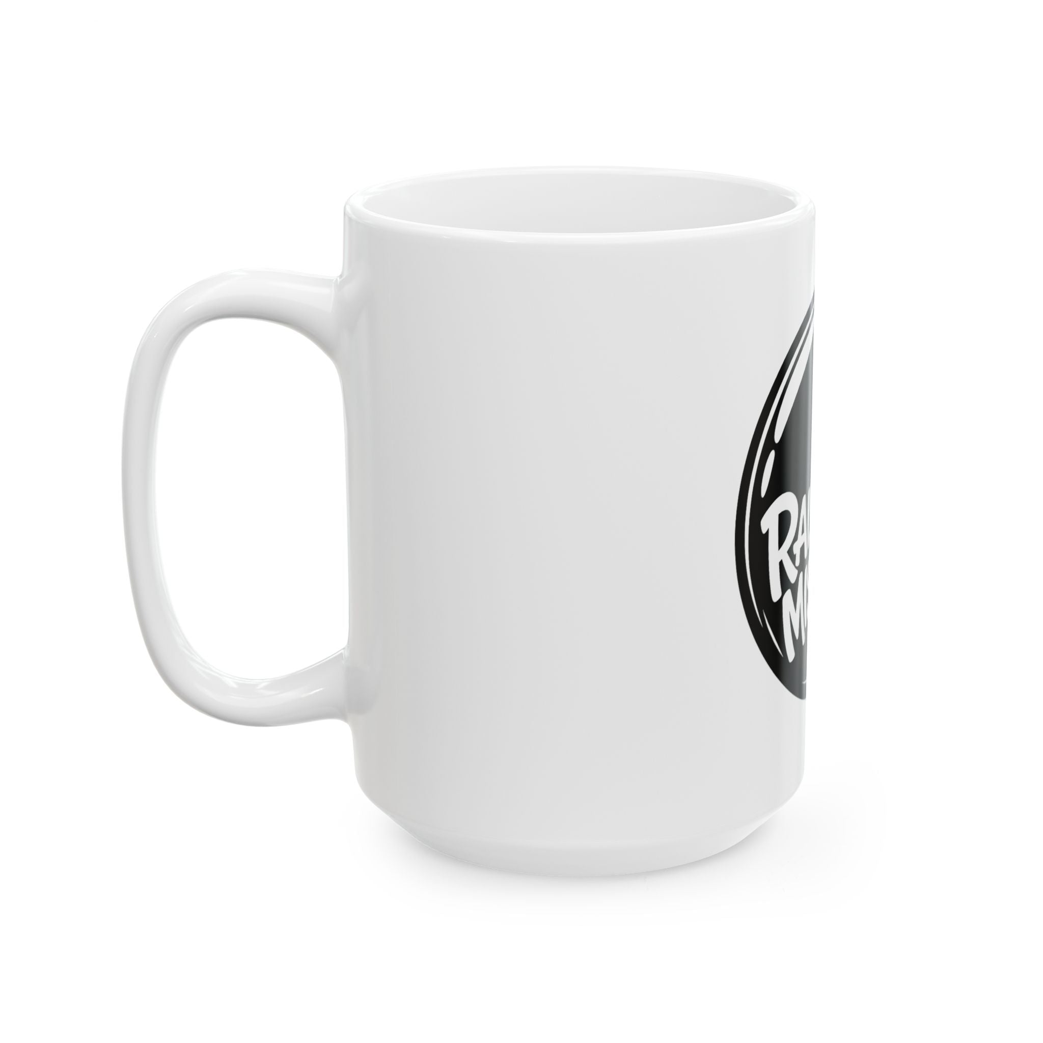 Raised By Mistake 8-Ball Ceramic Mug – Funny Novelty Coffee Cup (11oz, 15oz)