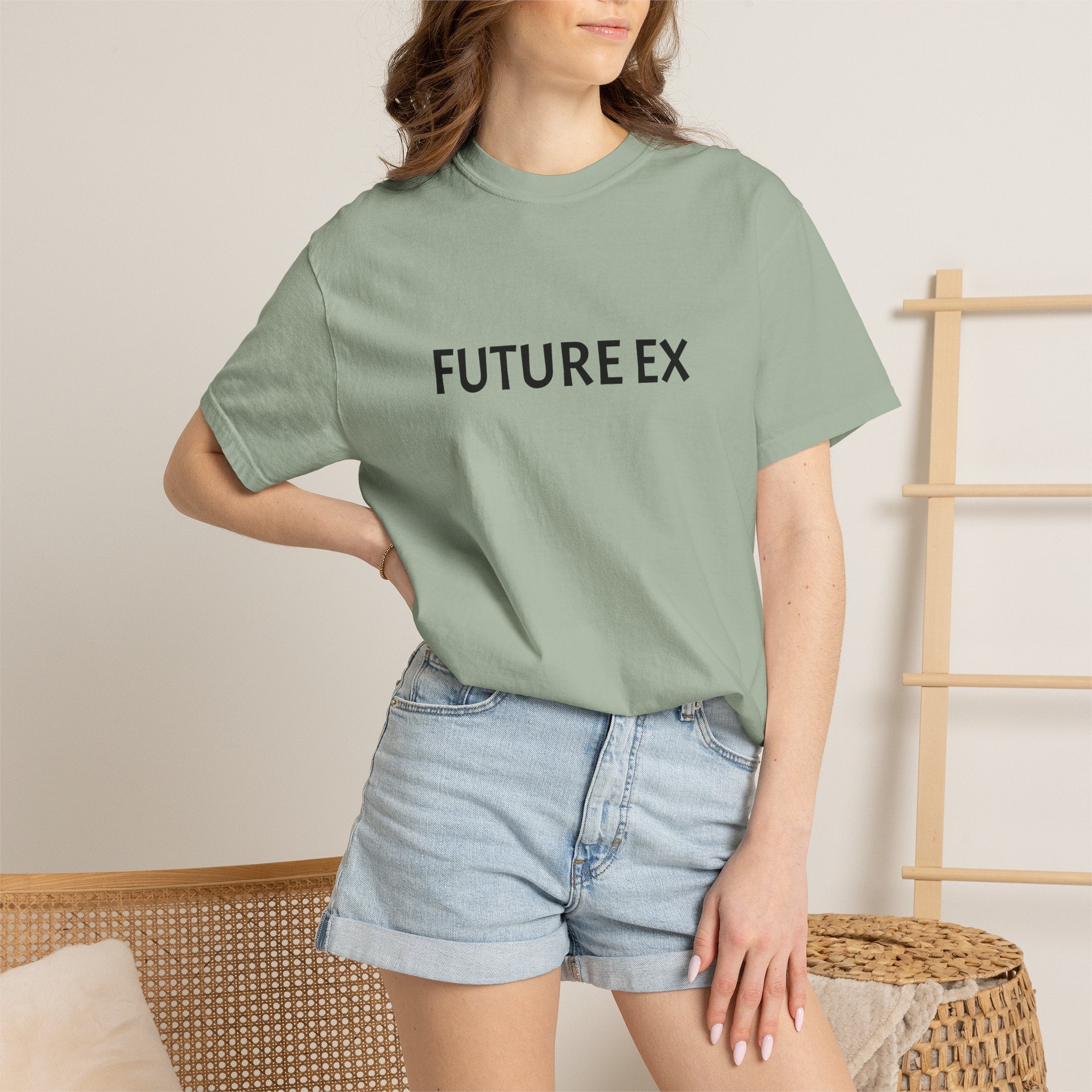 Future Ex T-Shirt — "Raised by Mistake" 8-Ball Graphic Tee