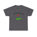 Walking Red Flag Golf Tee — "Raised By Mistake" 8-Ball Graphic Shirt