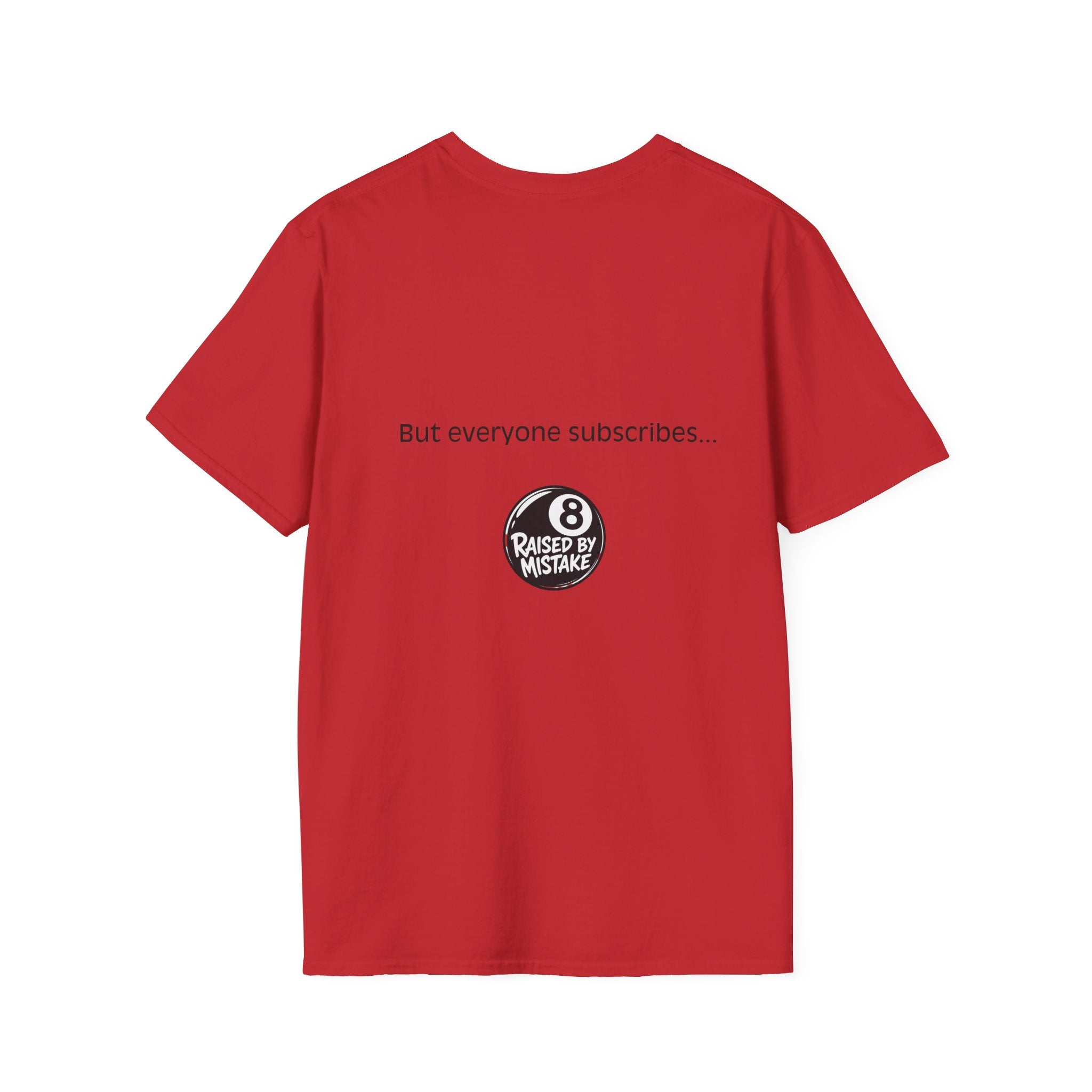 T-Shirt — 'Nobody Commits These Days' Minimalist Statement Tee