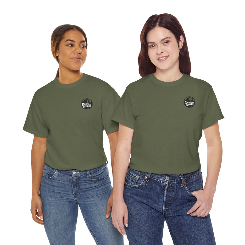 Graphic Tee — “My Blood Type Is Coors Light” Beer Can Back Print