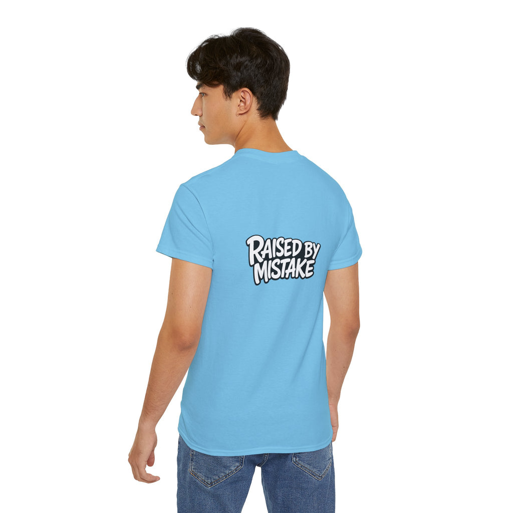 Show Me Your Busch Sunset Tee — 'Raised By Mistake' Graphic T-Shirt
