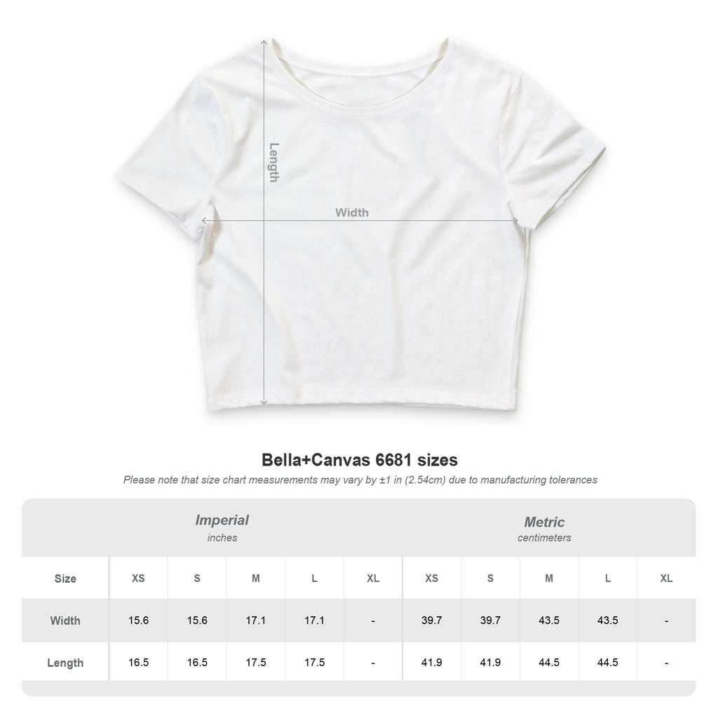 Raised By Mistake Cherry Crop Tee