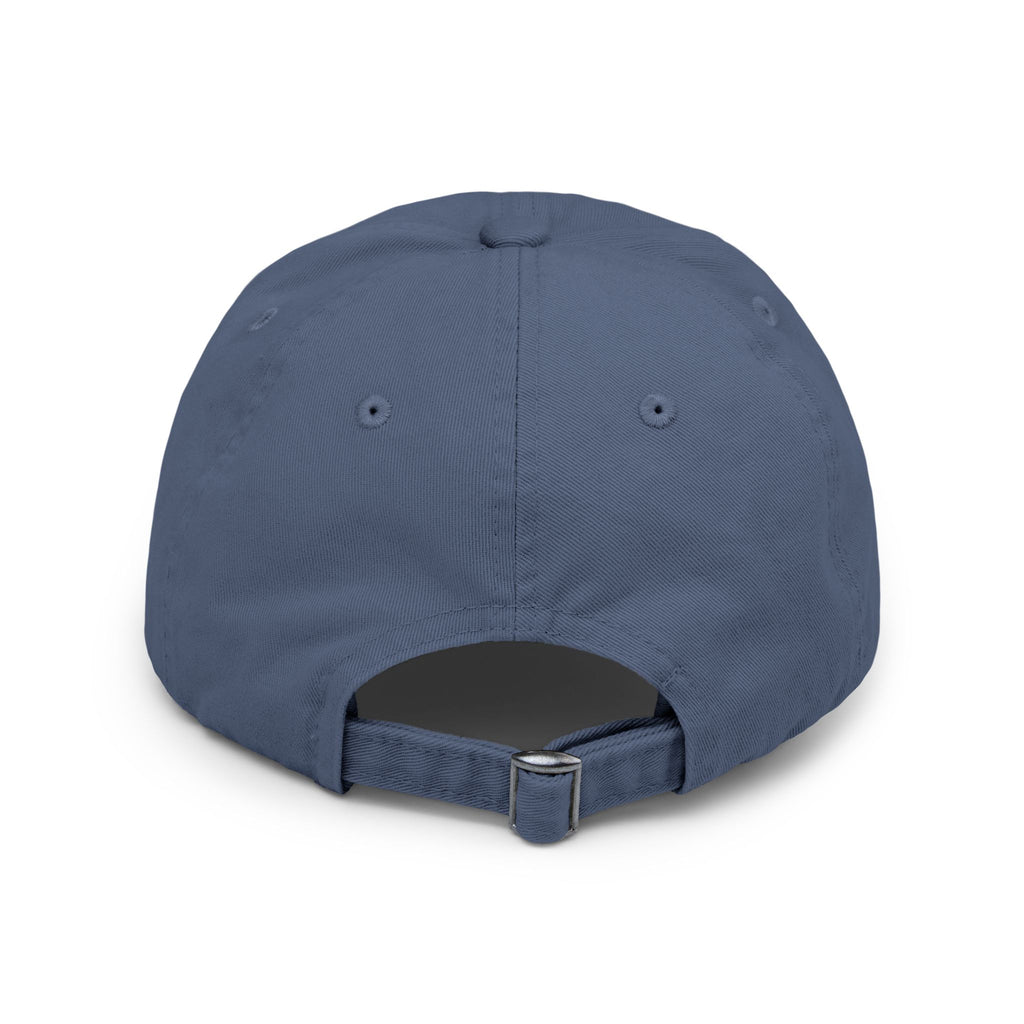 8 Ball "Raised By Mistake" Distressed Baseball Cap