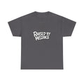Raised By Mistake Cherry Tee — Graphic Black Cotton T-Shirt