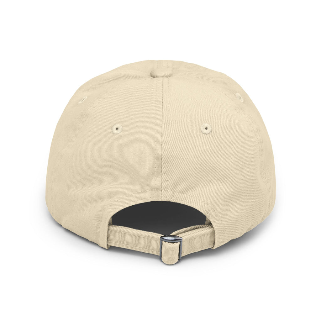 8 Ball "Raised By Mistake" Distressed Baseball Cap