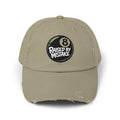 8 Ball "Raised By Mistake" Distressed Baseball Cap