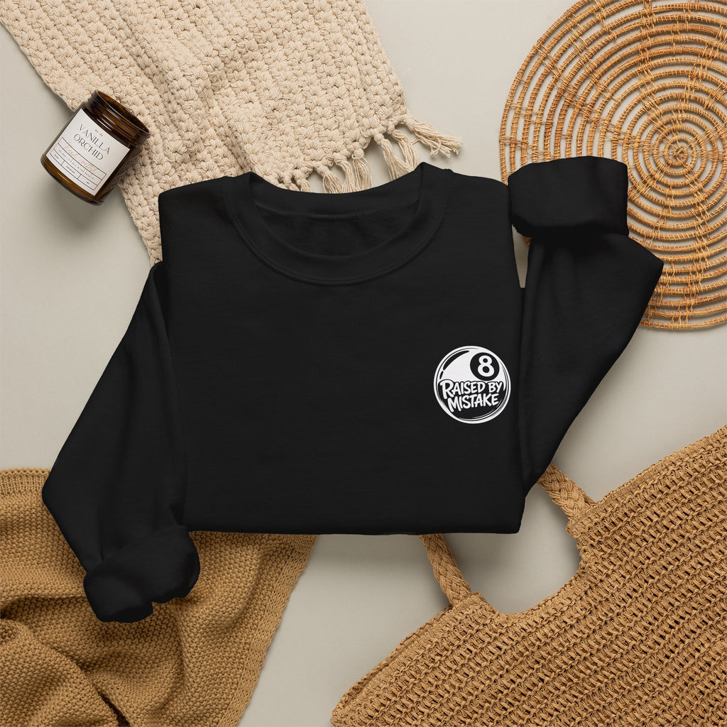 Raised By Mistake 8-Ball Crewneck Sweatshirt