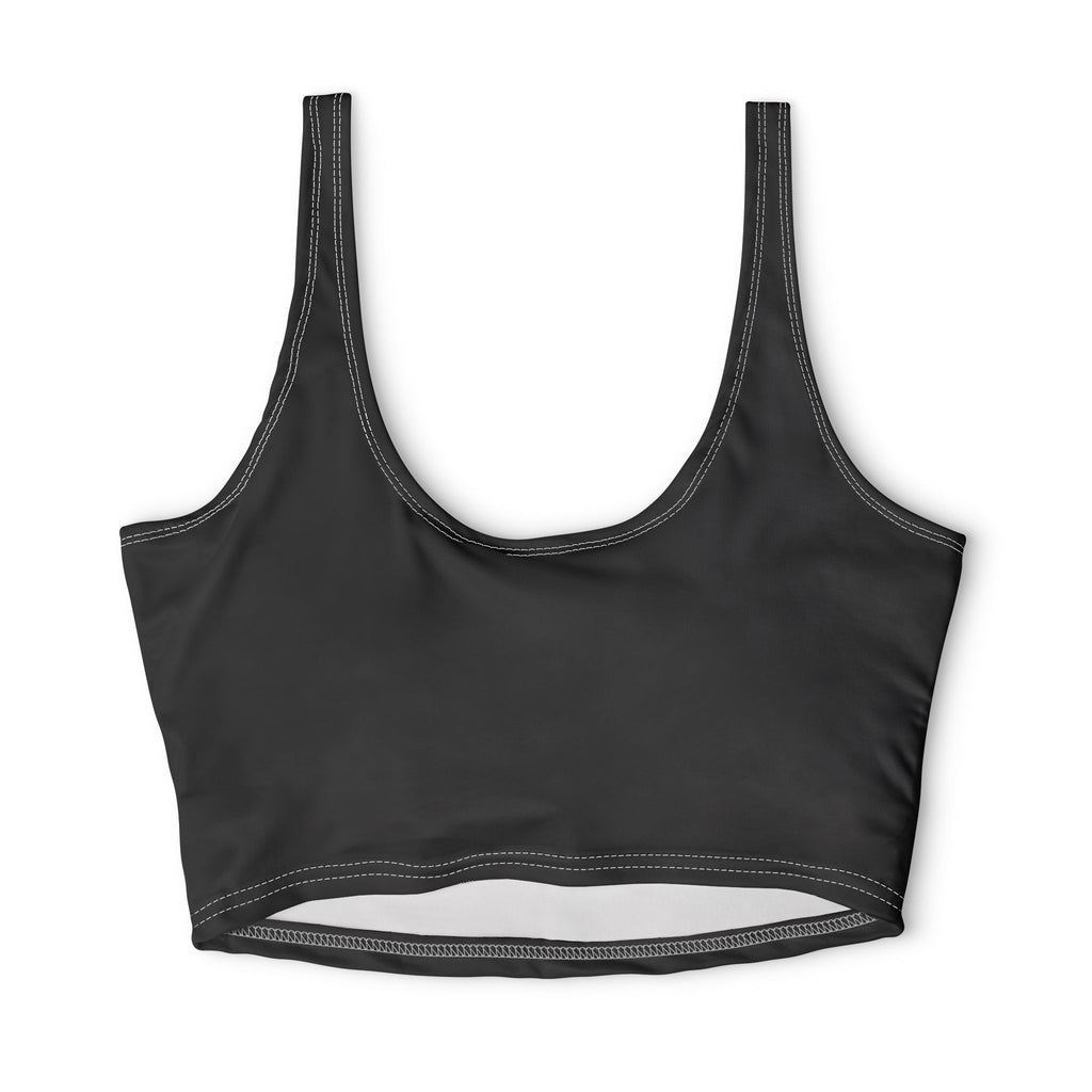 Cherry Graphic Sports Bra — Playful Red Cherries Design