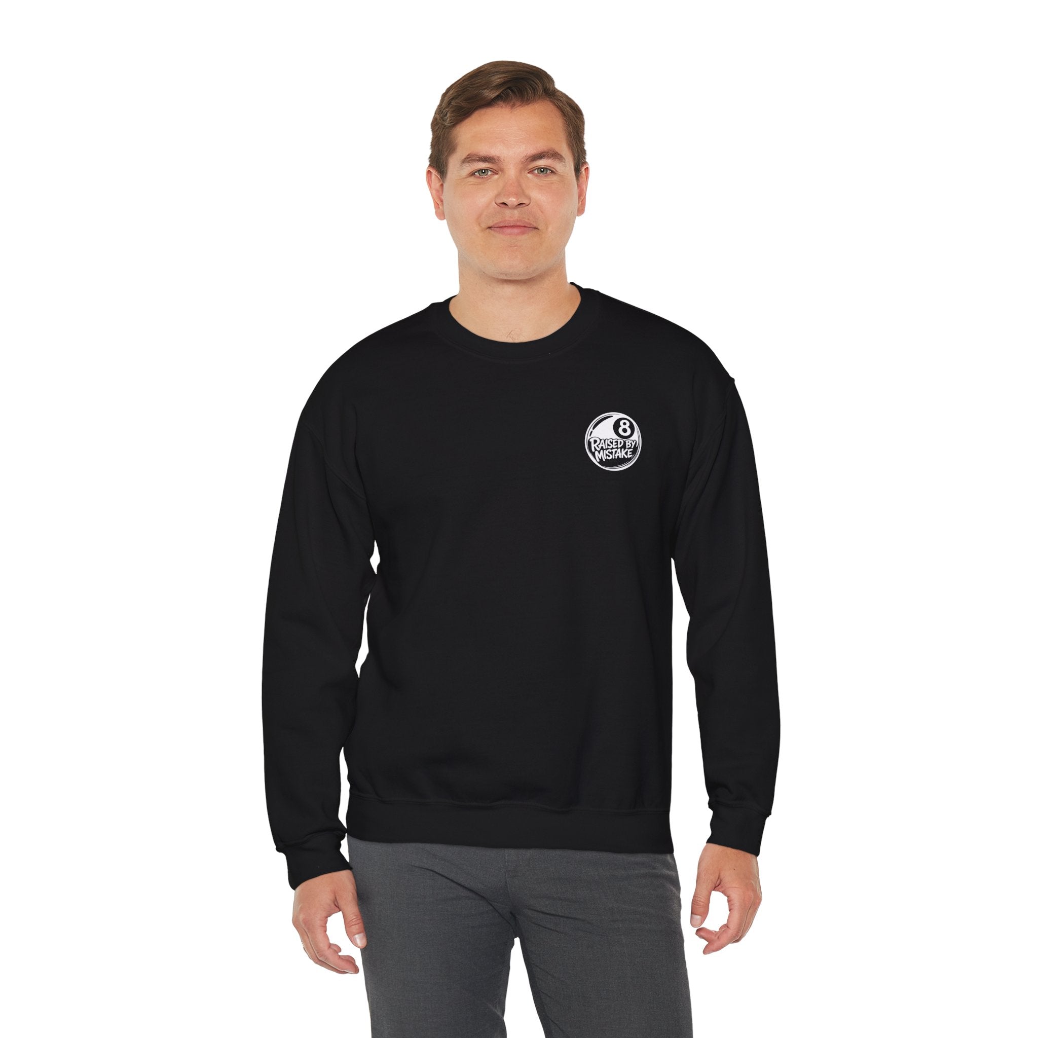 Raised By Mistake 8-Ball Crewneck Sweatshirt