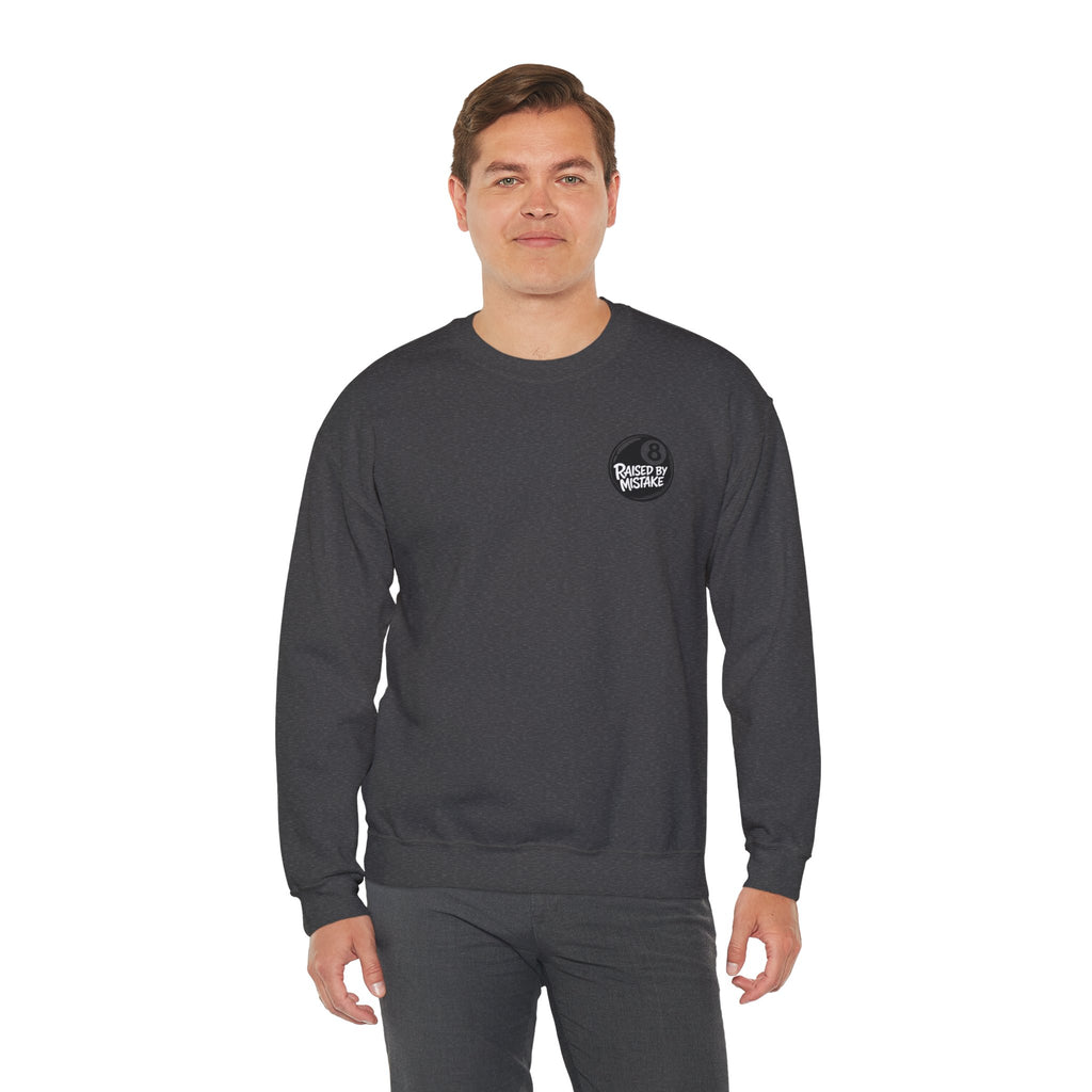 Raised By Mistake 8-Ball Crewneck Sweatshirt