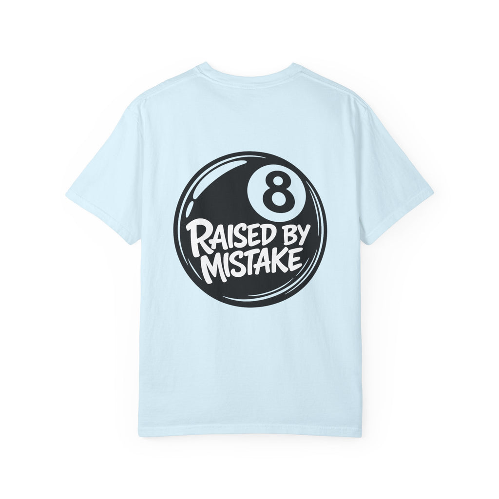 Future Ex T-Shirt — "Raised by Mistake" 8-Ball Graphic Tee