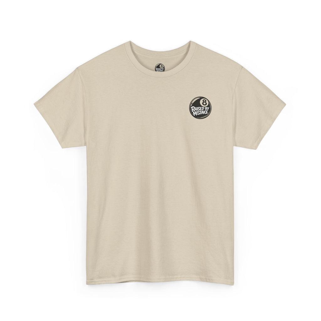 Graphic Tee — “My Blood Type Is Coors Light” Beer Can Back Print