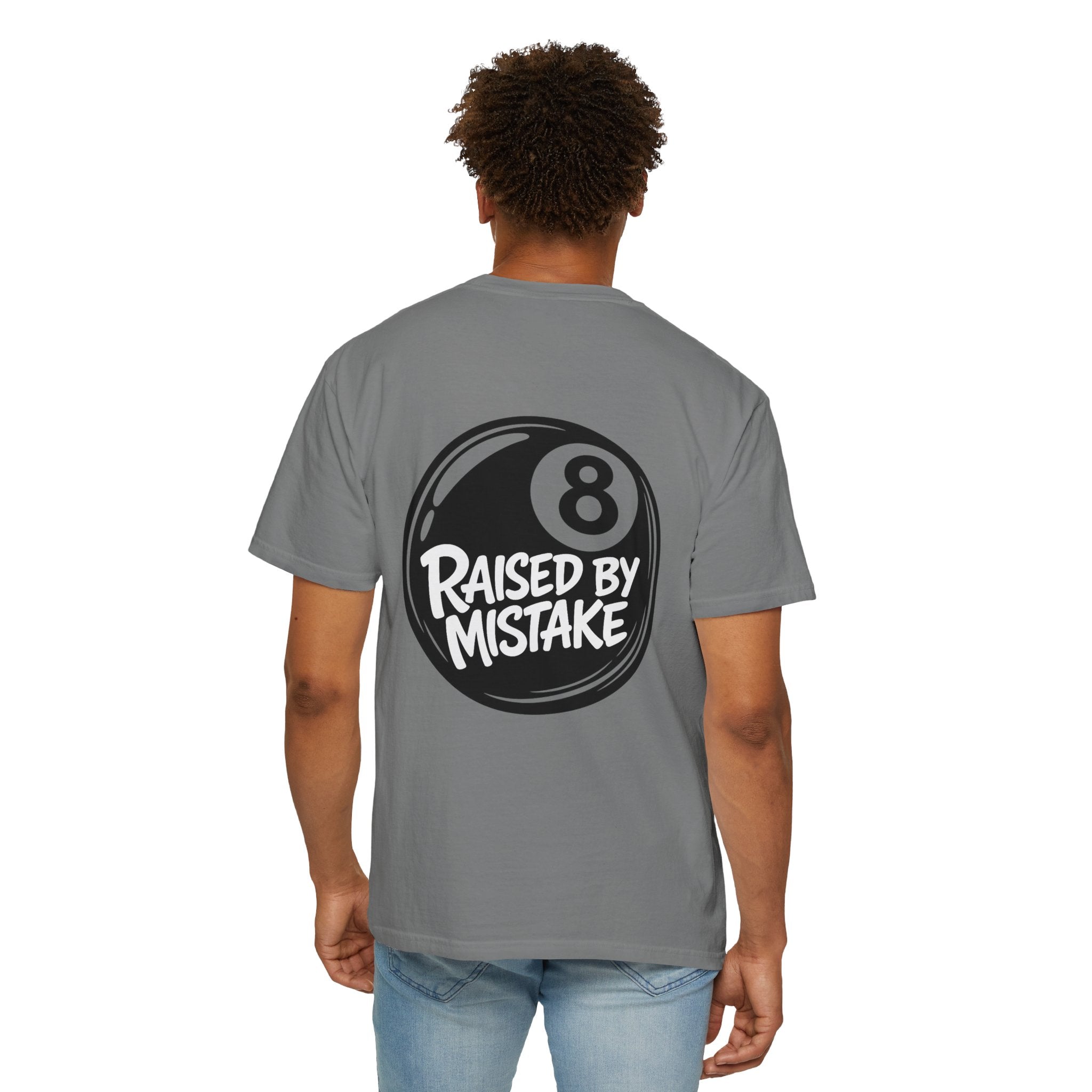 Raised by Mistake 8-Ball Graphic T-Shirt Classic