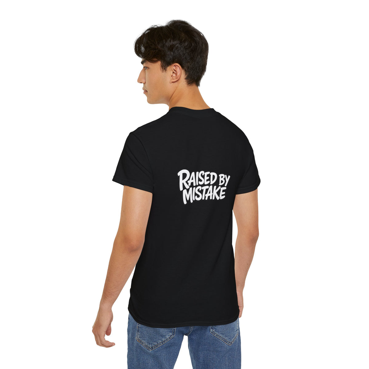 Show Me Your Busch Sunset Tee — 'Raised By Mistake' Graphic T-Shirt