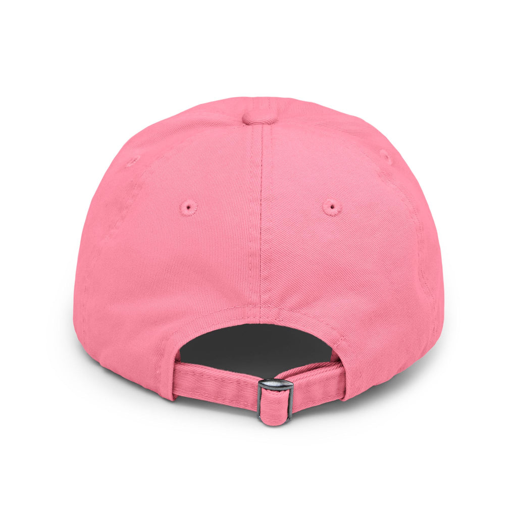 8 Ball "Raised By Mistake" Distressed Baseball Cap