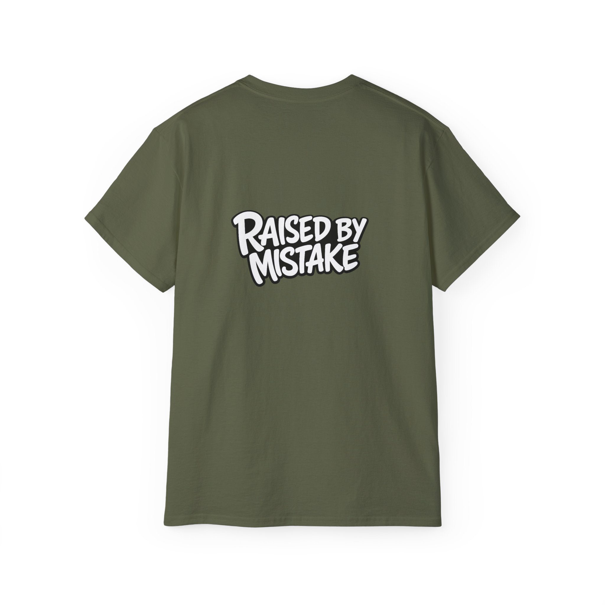 Show Me Your Busch Sunset Tee — 'Raised By Mistake' Graphic T-Shirt