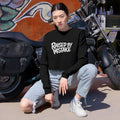 Cropped Sweatshirt — 'Raised by Mistake' Cherry Graphic