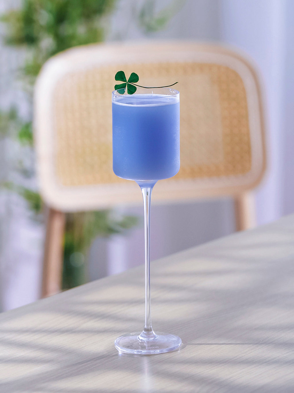 High-Stem Crystal Champagne Flute