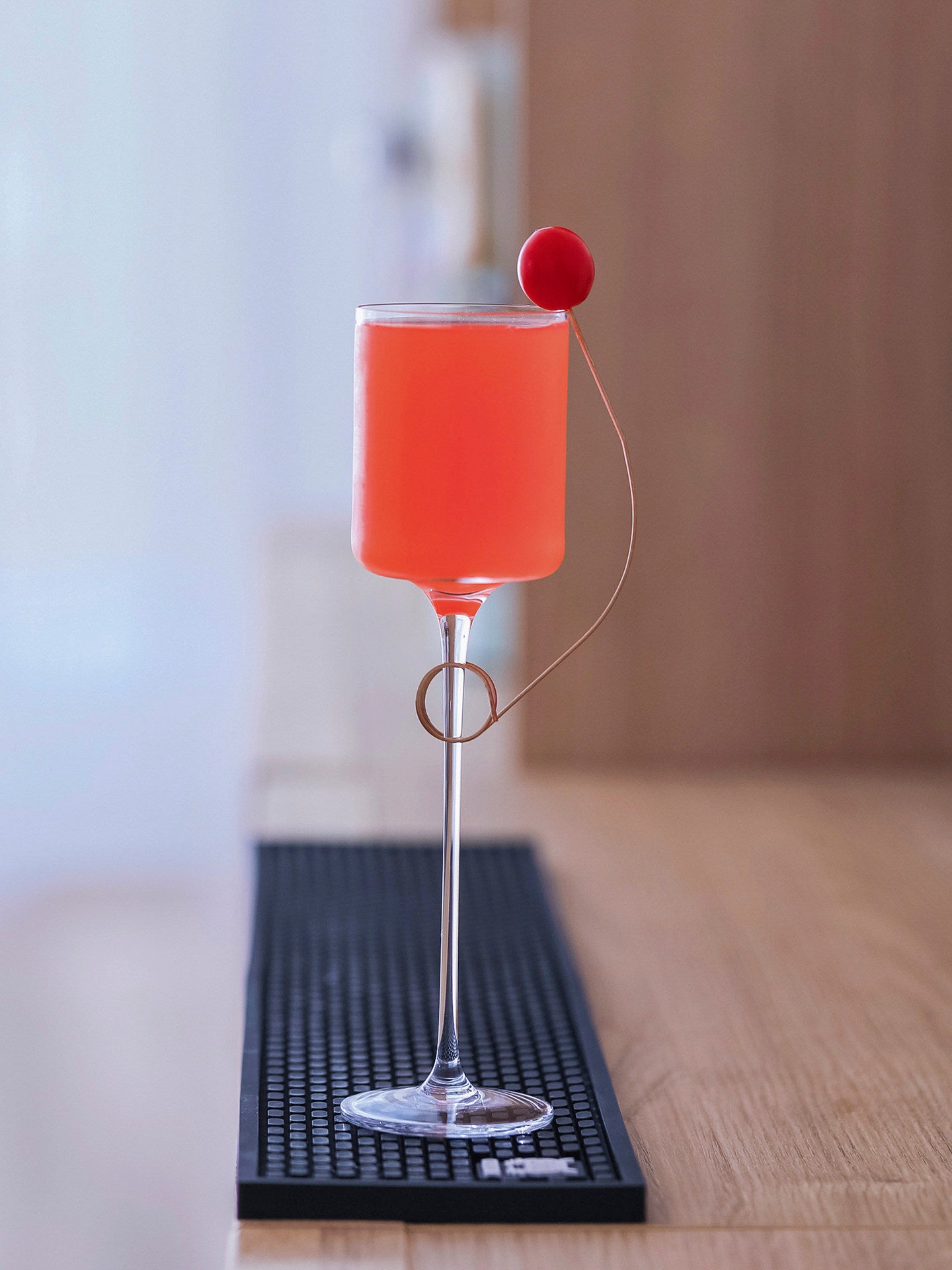 High-Stem Crystal Champagne Flute
