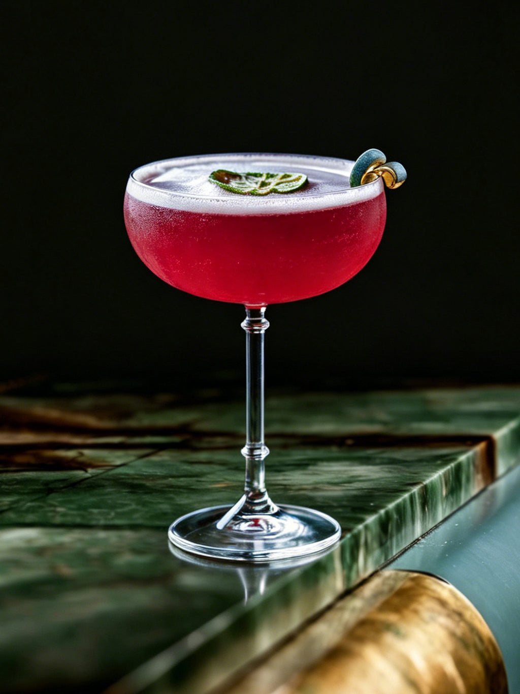 Butterfly Elegance Martini Glass